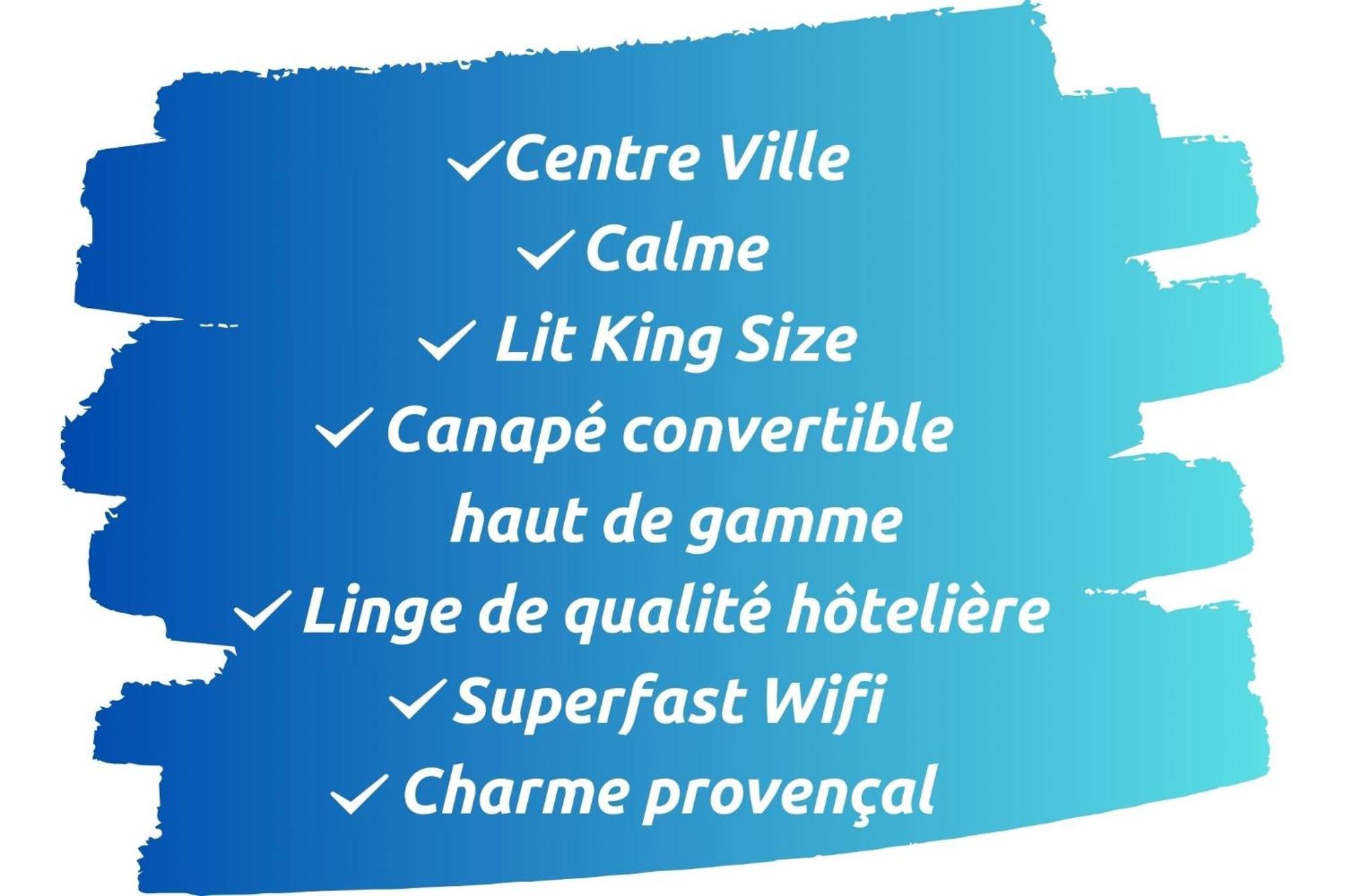 Le Petit Saint Esprit - Centre Ville - Calme - Lumineux - Fibre Aix-en-Provence Eksteriør billede
